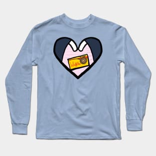 Crazy Friend Heart Long Sleeve T-Shirt